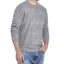 Weatherproof Vintage Soft Touch Stripe Crew Neck Sweater Gray Marl