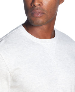 Weatherproof Vintage Waffle Crew Neck T-shirt Oatmeal thumbnail 4