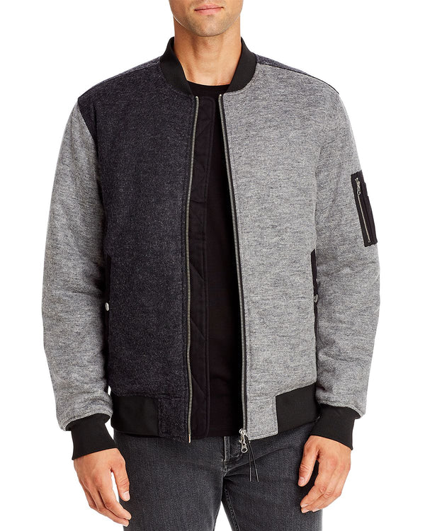 Wesc Bomber Flannel Jacket Multi Melange