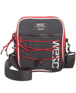 Wesc Bungee Crossbody Bag Black thumbnail 1