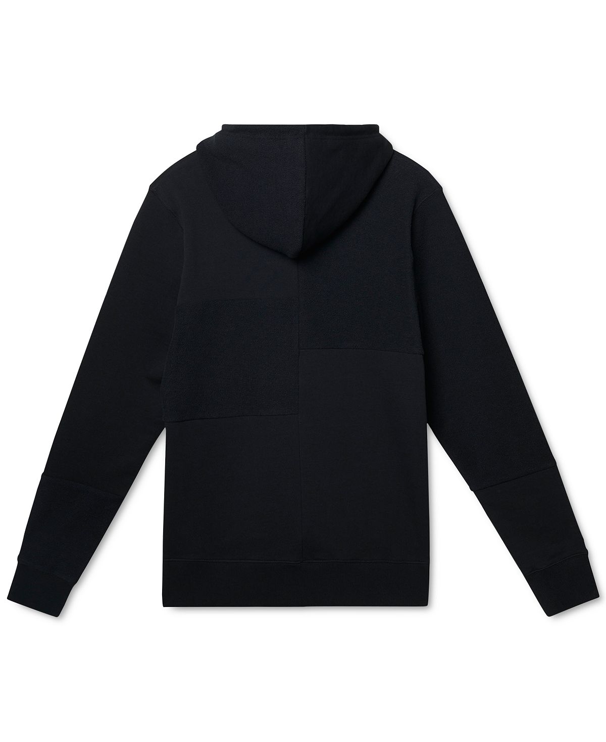 Wesc French Terry Patchwork Hoodie Black