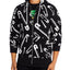 Wesc Madden Graphic Logo Hoodie Black
