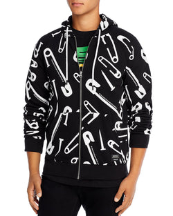 Wesc Madden Graphic Logo Hoodie Black thumbnail 1