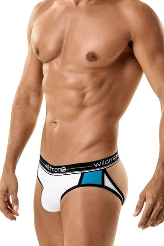 WildmanT Blue Apollo Jock With C-Ring