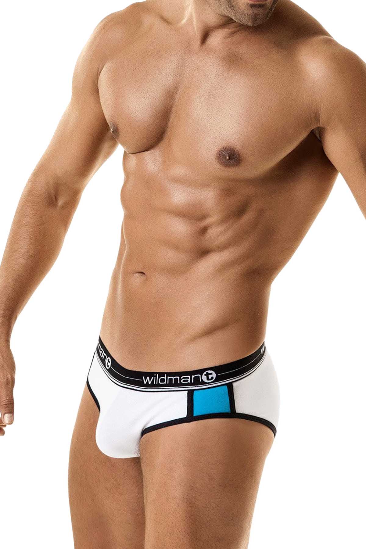 WildmanT Blue Apollo Short Brief With Cock Ring