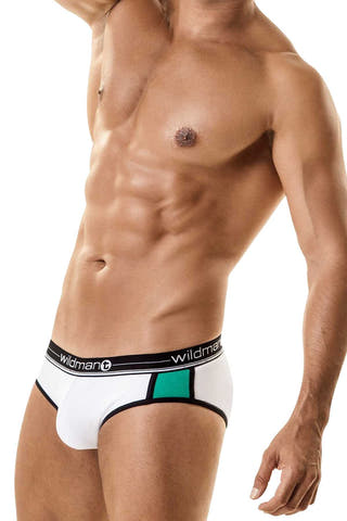 WildmanT Green Apollo Short Brief With C-Ring