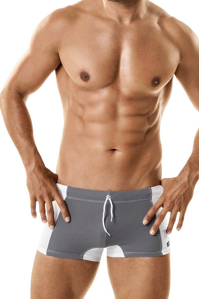 WildmanT Grey Pontus Swim Square Cut