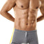 WildmanT Grey & Yellow Mazu Swim Square Trunk