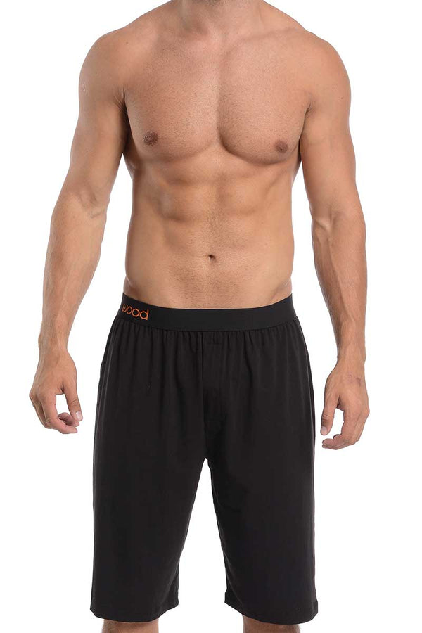Wood Black Short Lounge Pant