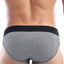 Wood Black and White Houndstooth Hip Brief