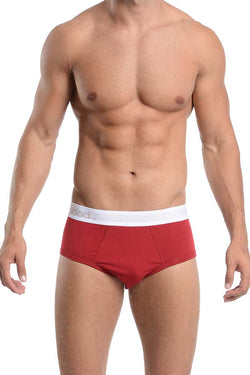 Wood Crimson Red Classic Brief thumbnail 1