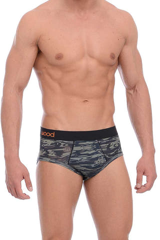 Wood Liquid Camo Classic Brief
