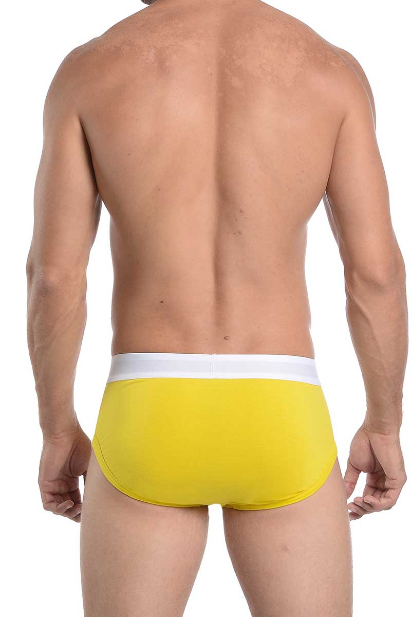 Wood Yellow Classic Brief