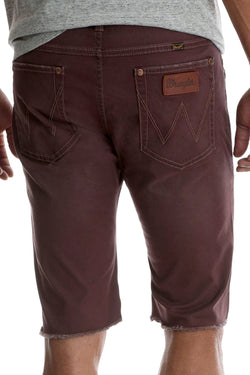 Wrangler Eggplant Slim-Fit Stretch-Twill 12" Short thumbnail 2