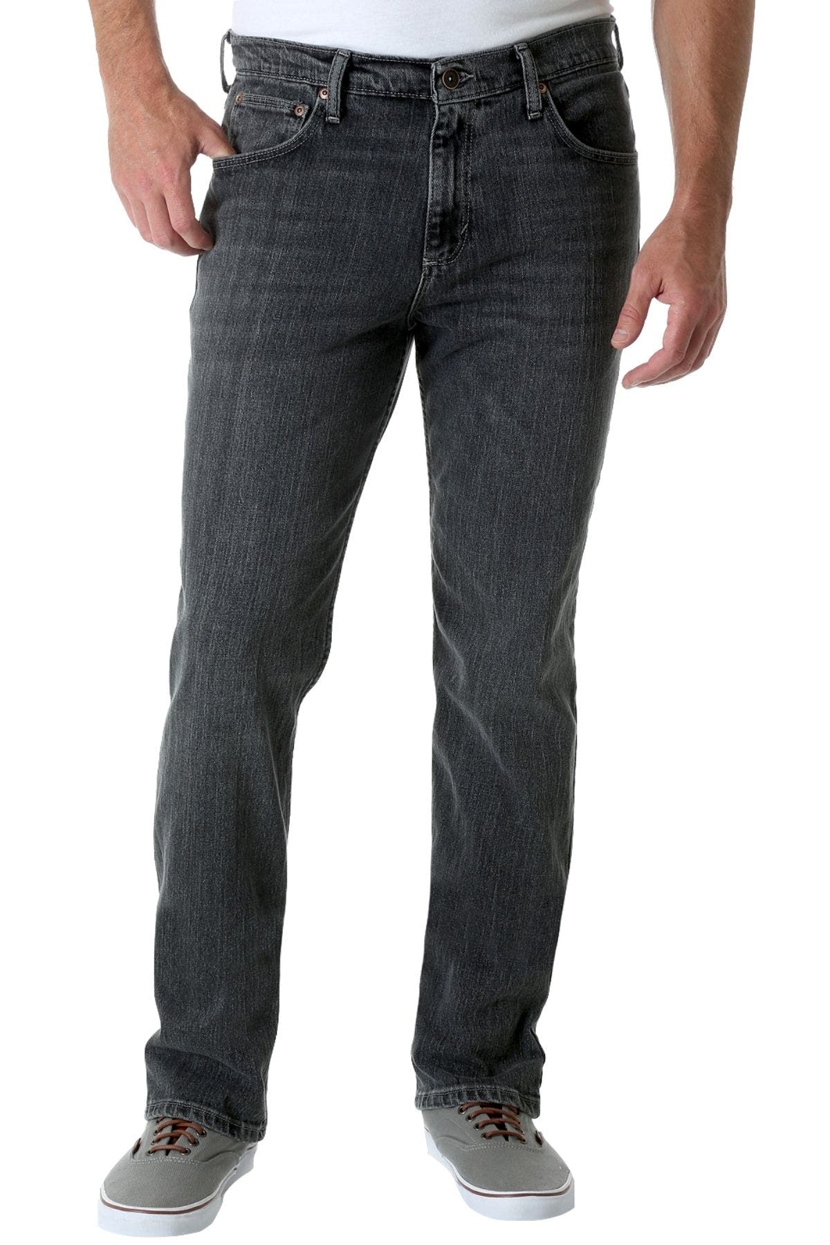 Wrangler Greyson Advanced-Comfort Slim Straight Jeans