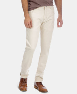 Wrangler Slim Tapered Jeans Clean Natural thumbnail 1