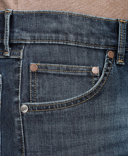 Wrangler Slim Tapered Larston Jeans Dark Wash thumbnail 4