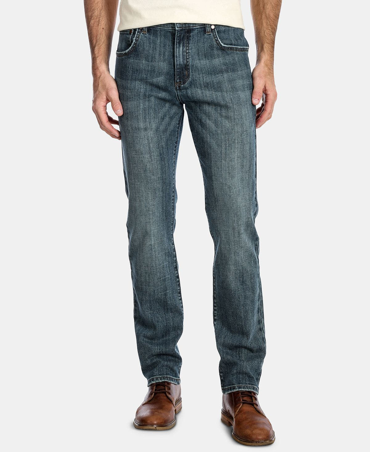 Wrangler Straight-fit Greensboro Jeans Blue Green