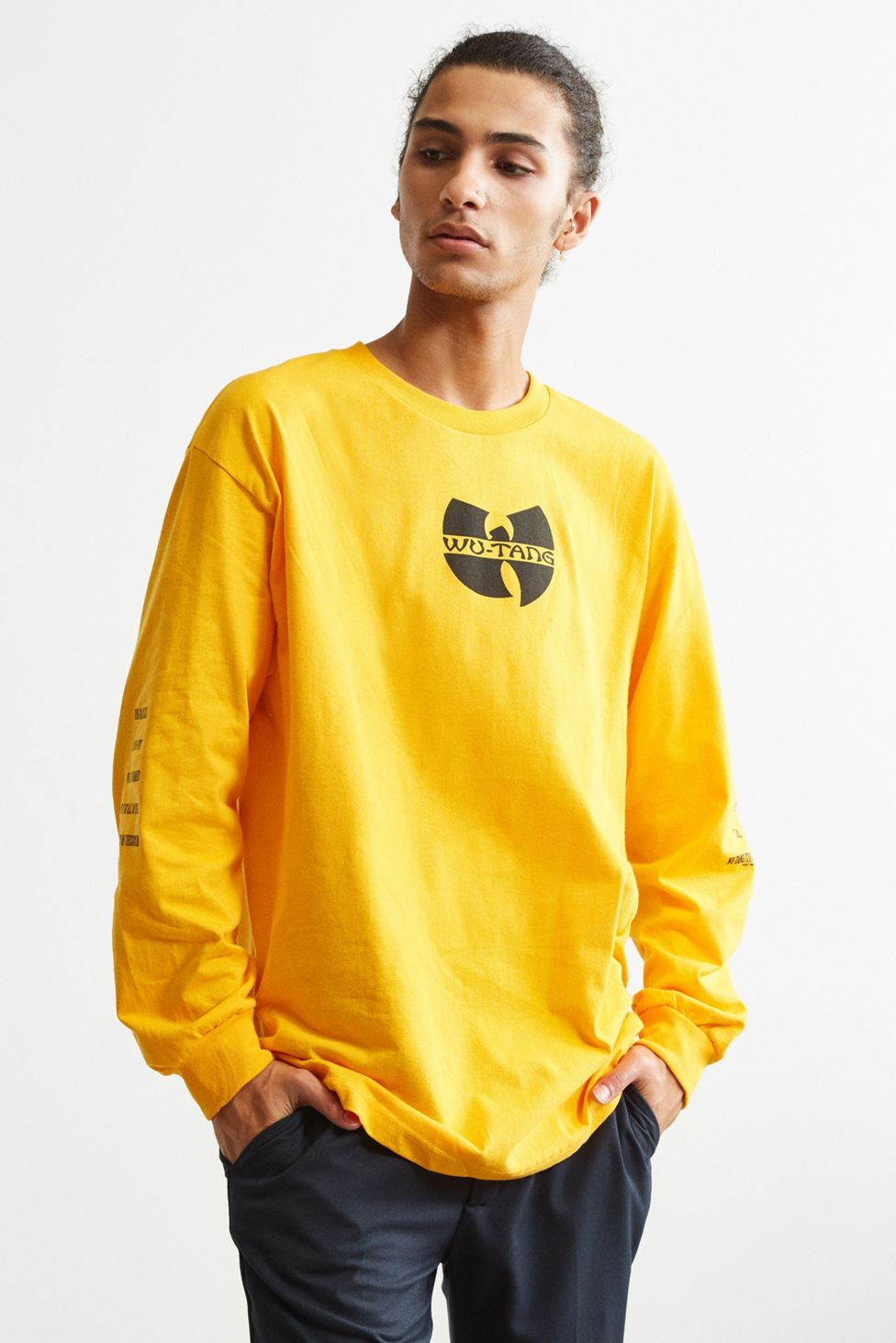 Wu-Tang Long Sleeve Tee Gold