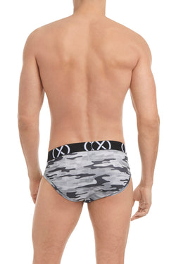 (X) Black Lead and Tech Camo No Show Briefs 3-Pack thumbnail 4