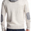 X-Ray Jeans Beige/Grey Hooded Knit Sweater