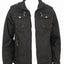 X-Ray Jeans Black Coated Denim Jacket