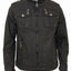 X-Ray Jeans Black Coated Denim Jacket