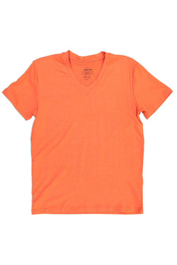 X-Ray Jeans Orange V-Neck Tee thumbnail 1