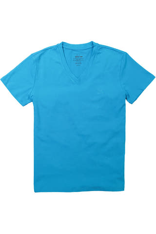 X-Ray Jeans Turquoise V-Neck Tee