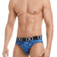 (X) Varsity Navy Powerblue and Tech Camo No Show Briefs 3-Pack