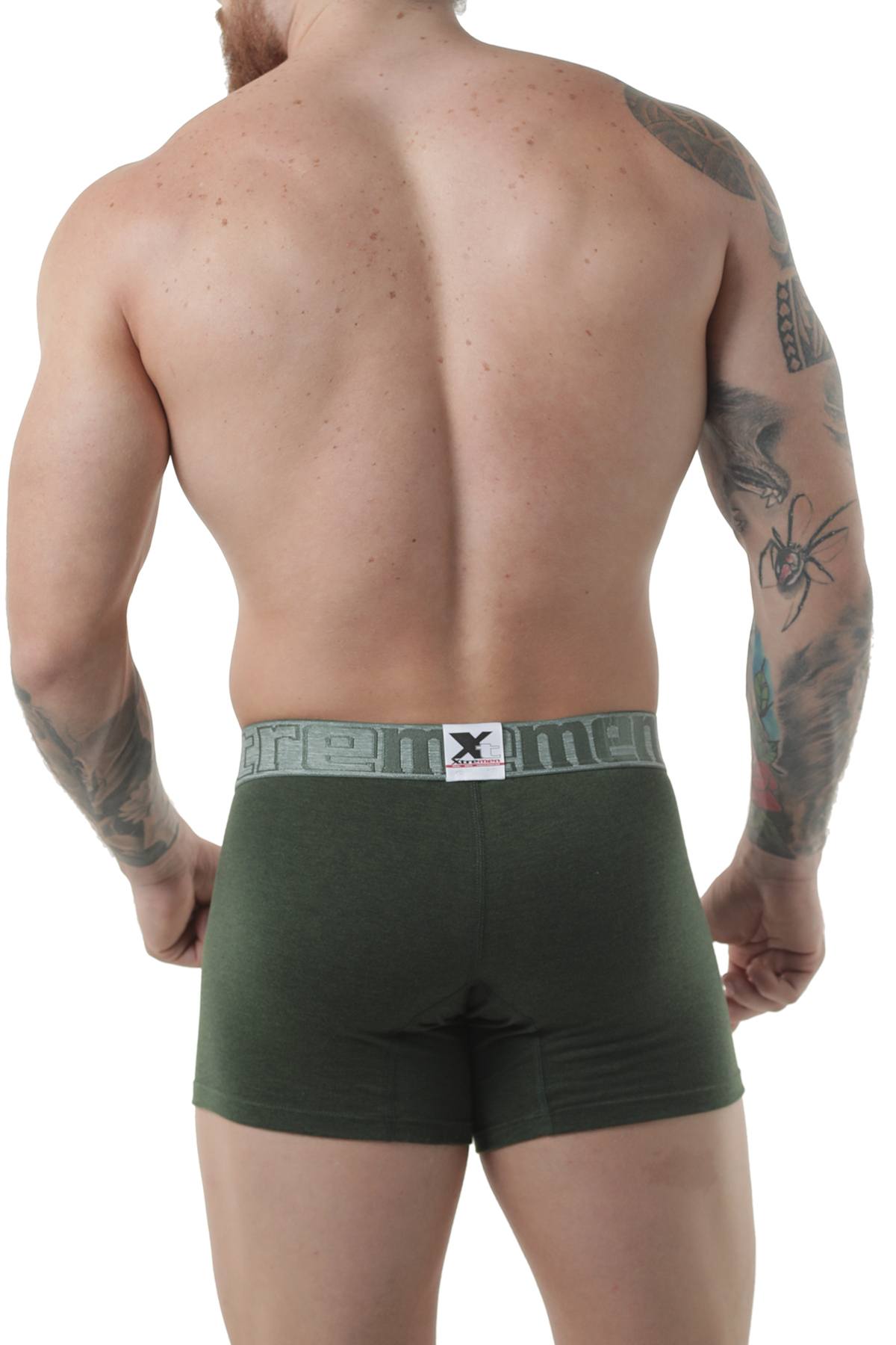 XTREMEN Army Green Classic Boxer