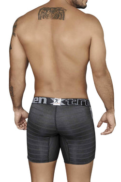 XTREMEN Black Jacquard Mini-Print Boxer Brief thumbnail 4
