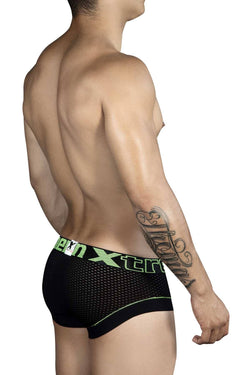 XTREMEN Black/Lime Exposed Microfiber Brief thumbnail 3