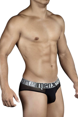 XTREMEN Black Mesh-Sides Brief thumbnail 2