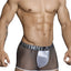 XTREMEN Black/Silver Microfiber and Mesh Trunk