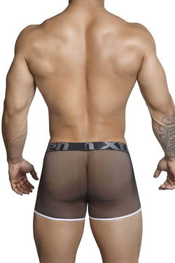 XTREMEN Black/Silver Microfiber and Mesh Trunk thumbnail 3