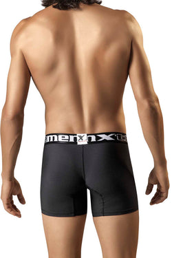 XTREMEN Black/White Dot Microfiber Boxer Brief thumbnail 2
