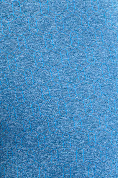 XTREMEN Blue Muted Geometric Print Boxer Brief
