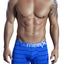 XTREMEN Blue/White Microfiber Small-Stripe Boxer Brief