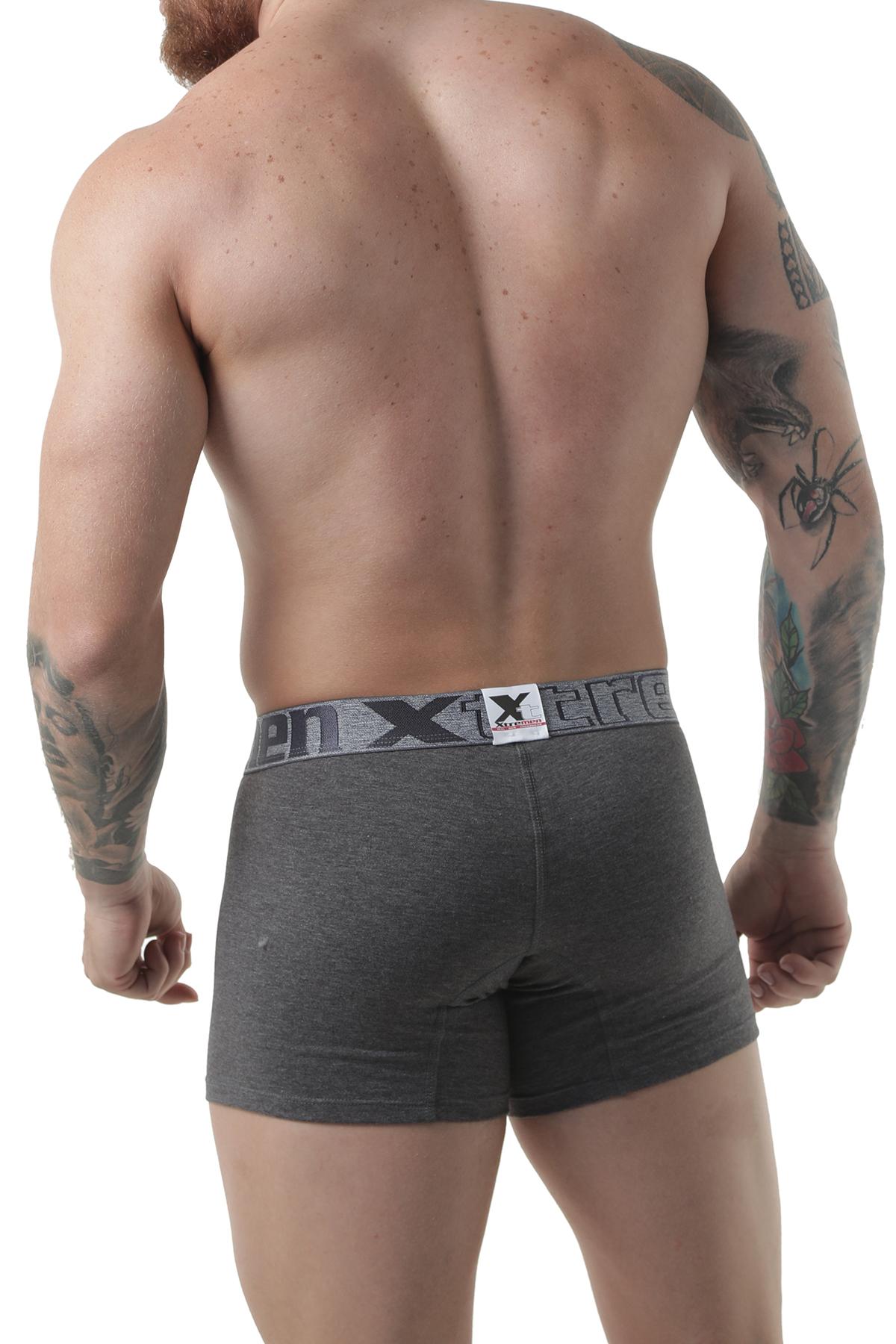 XTREMEN Dark Grey Classic Boxer