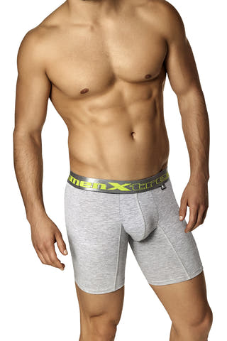 XTREMEN Grey Classic Cotton Stretch Boxer Brief