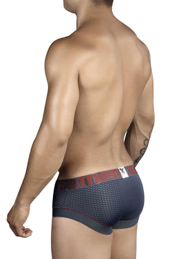 XTREMEN Grey/Red Exposed Microfiber Brief thumbnail 3