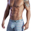 XTREMEN Light-Grey Stripes Microfiber Classic Boxer Brief