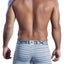 XTREMEN Light-Grey Stripes Microfiber Classic Boxer Brief