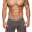 XTREMEN Orange/Navy/White Stripe Microfiber Boxer Brief