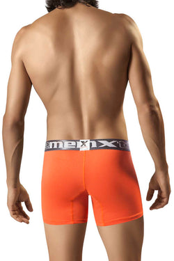 XTREMEN Orange/White Dot Microfiber Boxer Brief thumbnail 2