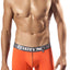 XTREMEN Orange/White Dot Microfiber Boxer Brief