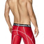 XTREMEN Red Decorative-Stitch Sport Xtreme Long Boxer