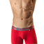 XTREMEN Red/Grey Poly-Cotton Boxer Brief