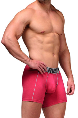 XTREMEN Red/Light-Grey Microfiber Boxer Brief thumbnail 2
